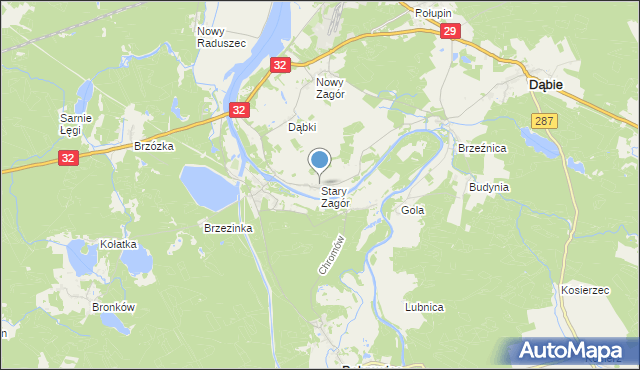 mapa Stary Zagór, Stary Zagór na mapie Targeo